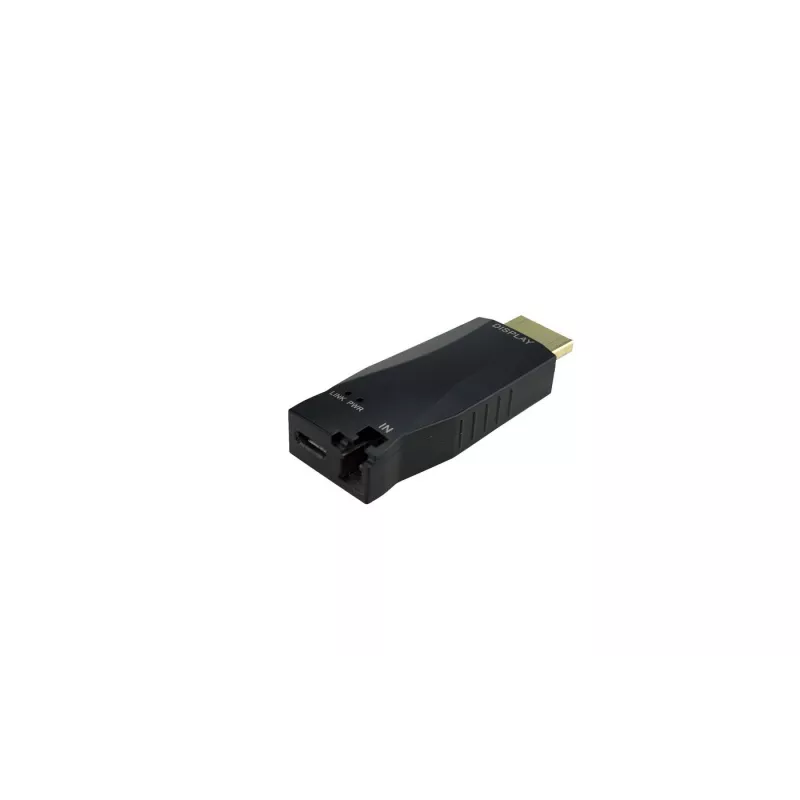 Vivolink VLHDMIEXTDGL100 HDMI signalo plėtiklis per šviesolaidį, juodas