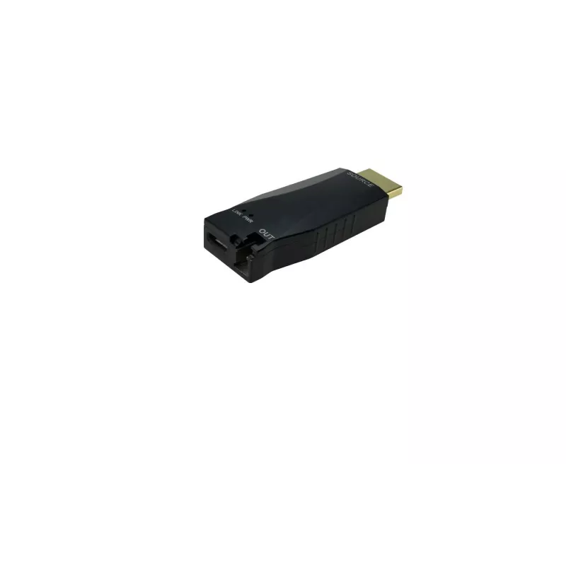 Vivolink VLHDMIEXTDGL100 HDMI signalo plėtiklis per šviesolaidį, juodas