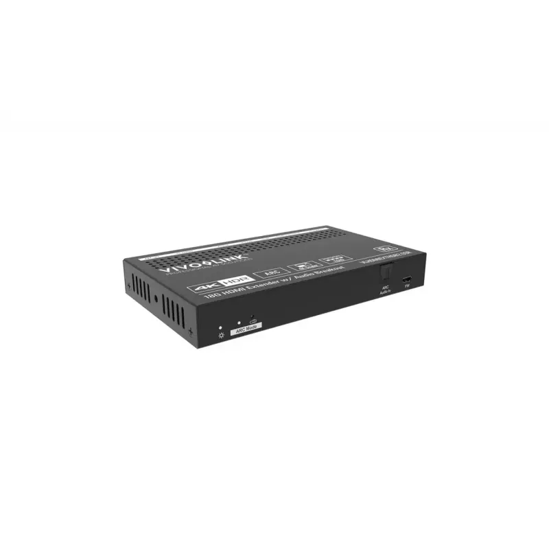 Vivolink VLHDMIEXTHDB2.0 AV siųstuvas ir imtuvas HDMI 2.0 plėtiklis per Cat5e, 4K, juodos spalvos