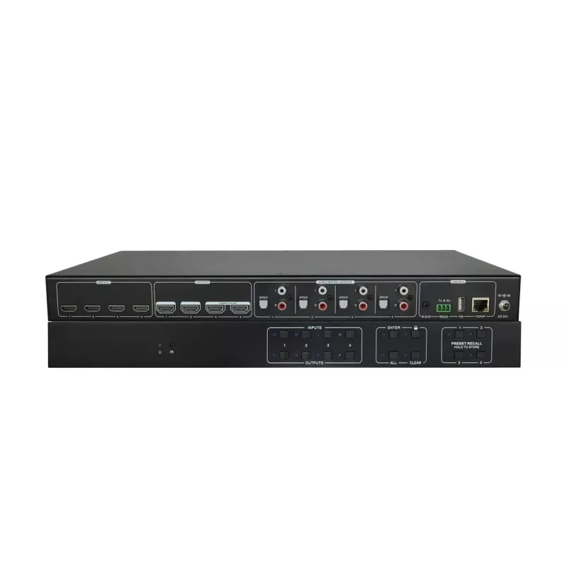 Vivolink VLHDMIMAT4X4 HDMI matricos perjungiklis 4x4 14 W