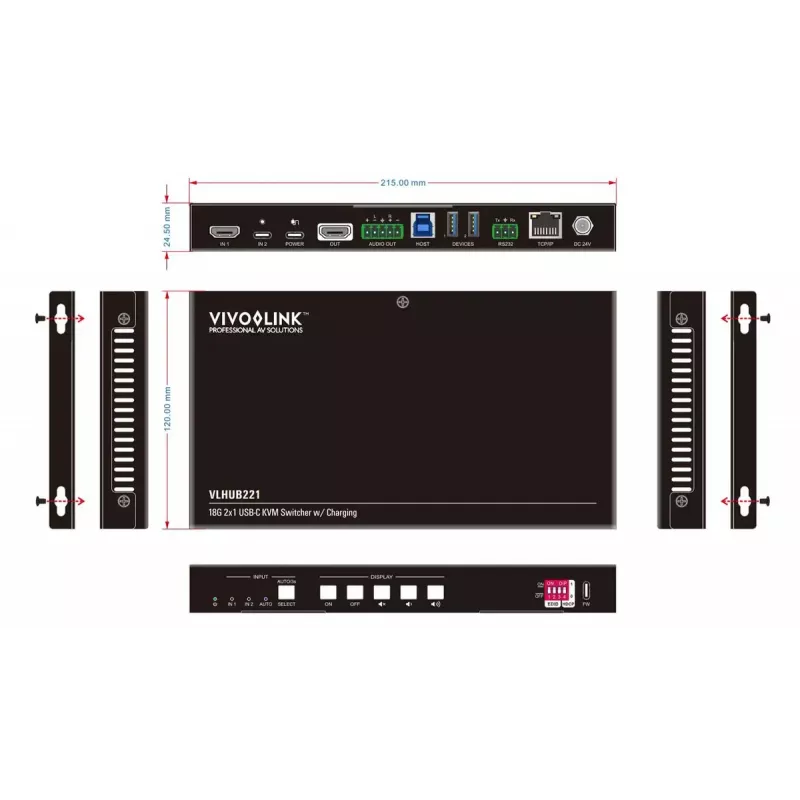 Vivolink VLHUB221 USB grafikos adapteris