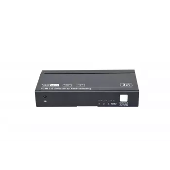 HDMI vaizdo jungiklis Vivolink VLSW131 3840x2160 60Hz juodas