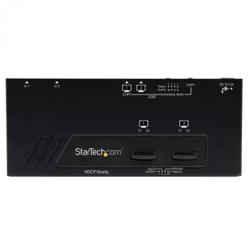 StarTech.com 2x2 HDMI matricos jungiklis su automatiniu ir prioritetiniu perjungimu – 1080p