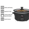Lėta viryklė Tristar VS-3915 3,5 L Juoda Sukamasis valdymas 180 W