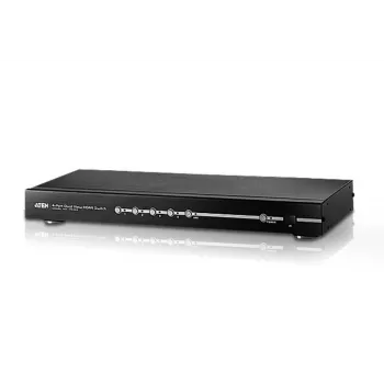 ATEN VS482 4 prievadų dvigubo vaizdo HDMI jungiklis, metalinis, juodas, 15 m, 6.75 Gbit/s