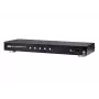 ATEN VS482B 4 prievadų True 4K HDMI jungiklis su dviem išėjimais, metalinis, juodas, 60 Hz, 3840 x 2160