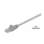 Microconnect V-UTP503VP plokščias tinklo kabelis 3 m Cat5e U/UTP pilkas