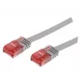 Microconnect V-UTP60025-FLAT plokščias tinklo kabelis pilkas 0,25 m Cat6 U/UTP