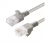 Microconnect V-UTP60025-SLIM tinklo kabelis pilkas 0,25 m Cat6 U/UTP