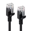 Microconnect V-UTP6005S-SLIM tinklo kabelis, juodas, 0,5 m, Cat6 U/UTP