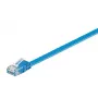 Microconnect V-UTP601B-FLAT plokščias tinklo kabelis mėlynas 1 m Cat6 U/UTP