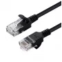 Microconnect V-UTP602S-SLIM tinklo kabelis juodas 2 m Cat6 U/UTP