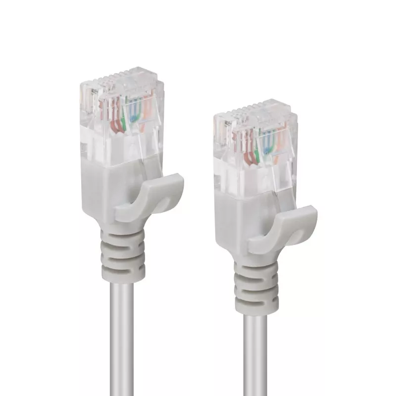Microconnect V-UTP603-SLIM tinklo kabelis, pilkas, 3 m, Cat6 U/UTP