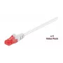 Microconnect V-UTP620WVP Cat6 U/UTP LAN kabelis, 20 m, baltas, 4 vnt. rinkinys