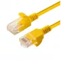 Microconnect V-UTP6A05Y-SLIM tinklo kabelis geltonas 5 m Cat6a U/UTP (UTP)