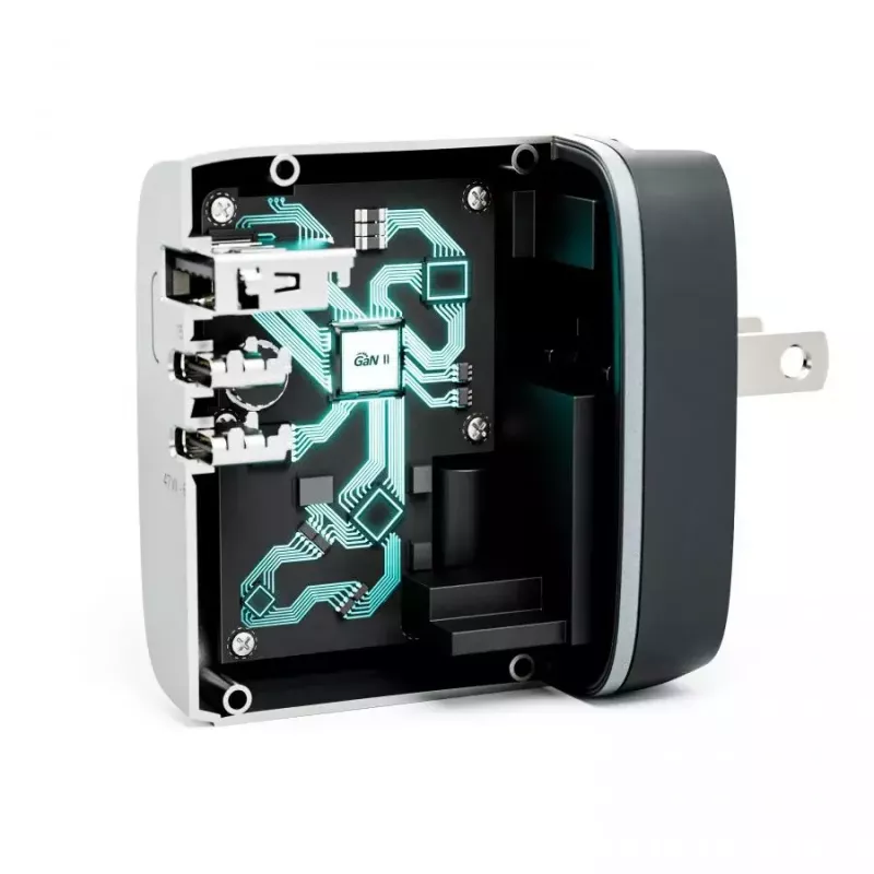 ALOGIC 3X67 67W kroviklis su GaN technologija, 2 USB Type-C, daugiašalis kištukas