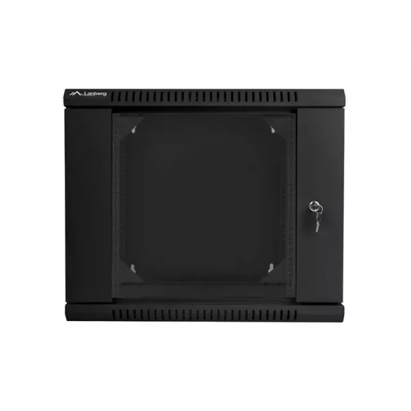Sieninis stovas Lanberg WF02-6609-10B 9U, 19 inch, 60 kg, juodas