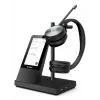 Yealink WH66 DECT belaidė ausinė DUAL TEAMS, biurui/skambučių centrui, 20–20000 Hz, 127 g, asmeninė garso konferencijų sistema, juoda