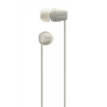 Sony WI-C100 belaidės ausinės į ausį, skambučiai/muzika, Bluetooth, smėlio spalvos