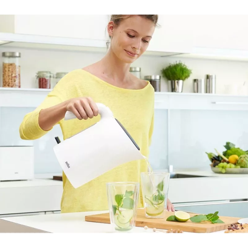 Braun PurEase WK 3100 WH elektrinis virdulys 1,7 L 2200 W baltas