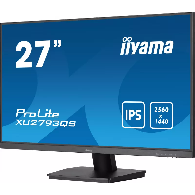 Monitorius iiyama ProLite XU2793QS-B7 27 colių (68.6 cm) 2560x1440 4K Ultra HD LED juodas