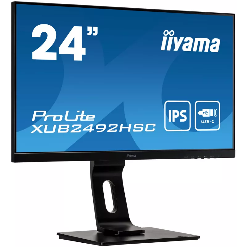 Monitorius iiyama ProLite XUB2492HSC-B1 60,5 cm (23,8 colio) Full HD LCD juodas