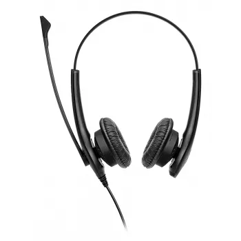 Ausinės Jabra BIZ 1100 EDU DUO 3.5mm, laidinės, 80–20000 Hz, švietimui, 89 g, juodos