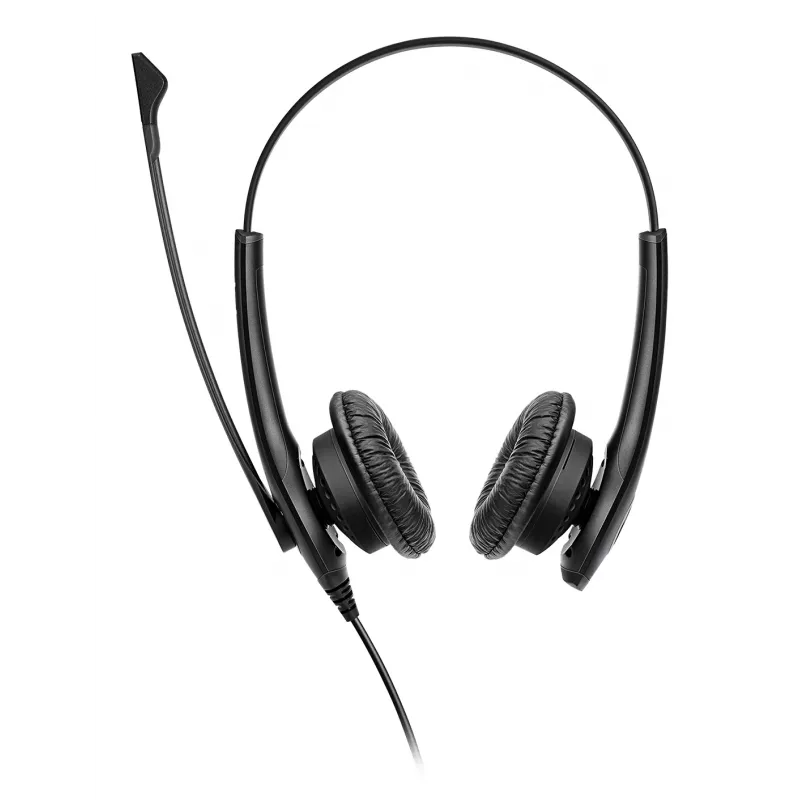Ausinės Jabra BIZ 1100 EDU DUO 3.5mm, laidinės, 80–20000 Hz, švietimui, 89 g, juodos