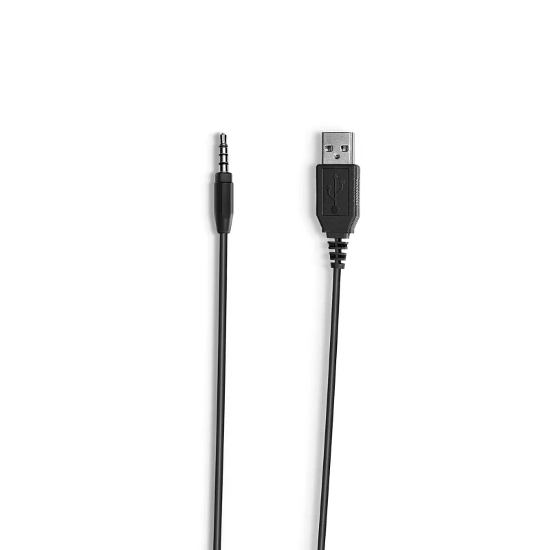 Ausinės Jabra BIZ 1100 EDU DUO 3.5mm, laidinės, 80–20000 Hz, švietimui, 89 g, juodos