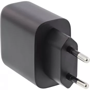 InLine USB PD maitinimo šaltinis, GaN įkroviklis, vienas USB-C, Power Delivery, 65W