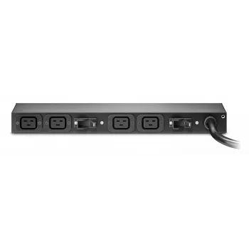 APC AP6032A pagrindinis maitinimo skirstytuvas (PDU) 4 AC lizdai 0U/1U juodas