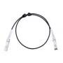 Extralink EX.2268 InfiniBand / šviesolaidinis kabelis 1 m SFP+ DAC juodas