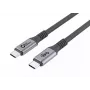 MicroConnect USB3.2CC2 USB-C laidas USB 3.2 Gen 2 (3.1 Gen 2) 2 m juodas
