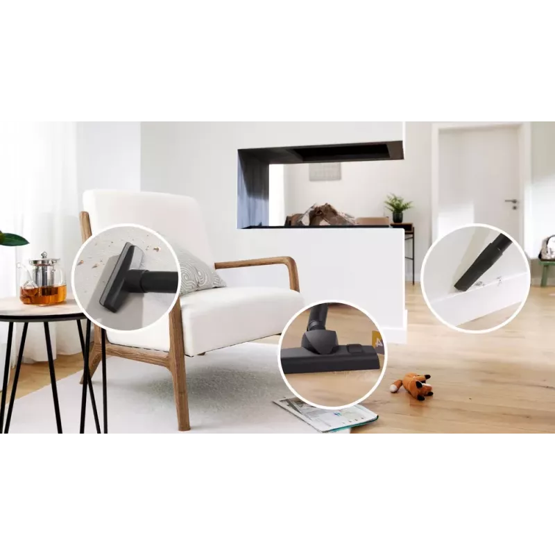 Bosch BGB 41BA1 rankinis siurblys su maišeliu, laidinis, 5,3 kg, 265×410×295 mm
