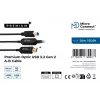 Microconnect MC-USB3.0AB20OP aktyvus optinis USB laidas 20 m USB 3.2 Gen 2 USB A – USB B juodas