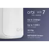 NETGEAR Orbi 870 Tri-band (2.4 GHz / 5 GHz / 6 GHz) Baltas 5 vidinės antenos