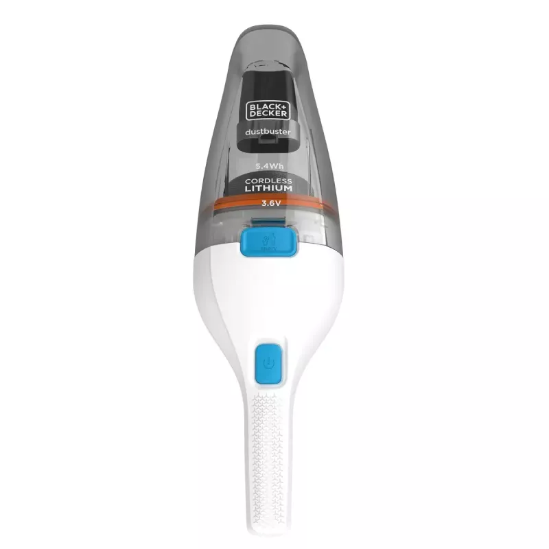 Nešiojamas dulkių siurblys Black & Decker NVC115JL-QW, be maišelio, 0,325 l, 3,6 V Li-Ion 1,5 Ah, 9 min. veikimo, 529 g