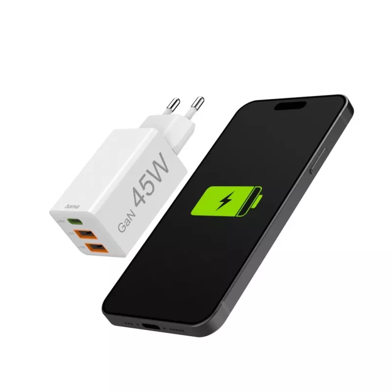 Hama 00201995 greitasis įkroviklis mobiliems įrenginiams Smartphone Baltas AC Greitasis įkrovimas Vidaus, Lauko