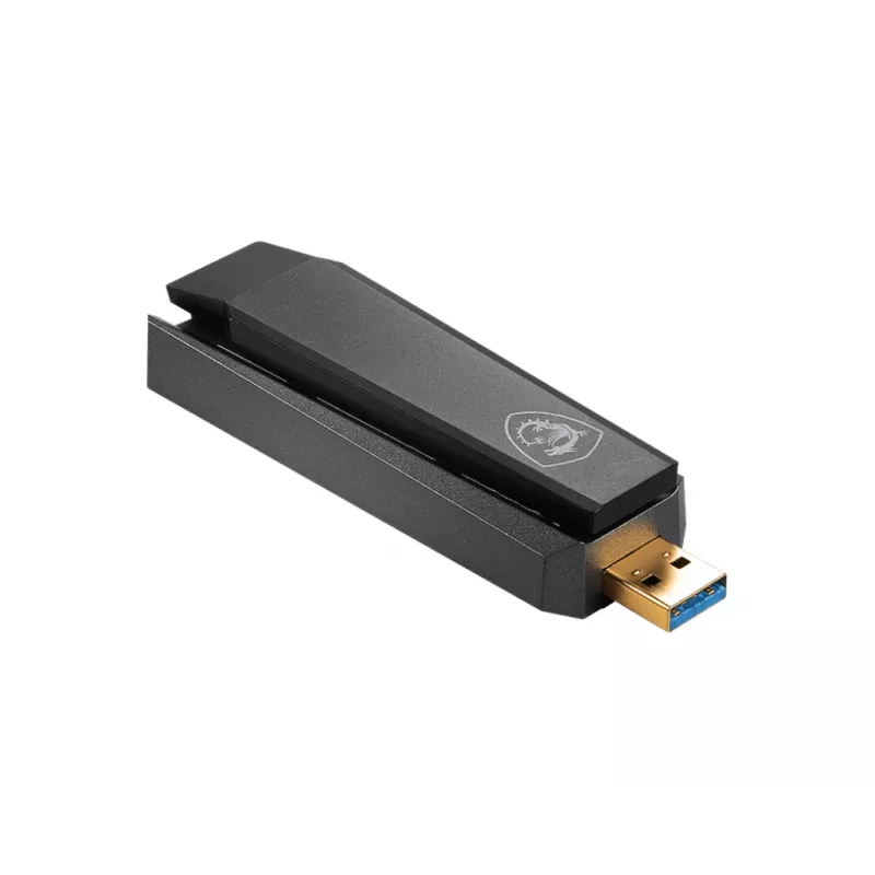 WiFi USB adapteris MSI AX1800 USB 2.0 Type-A belaidis 2,4 GHz 5 GHz