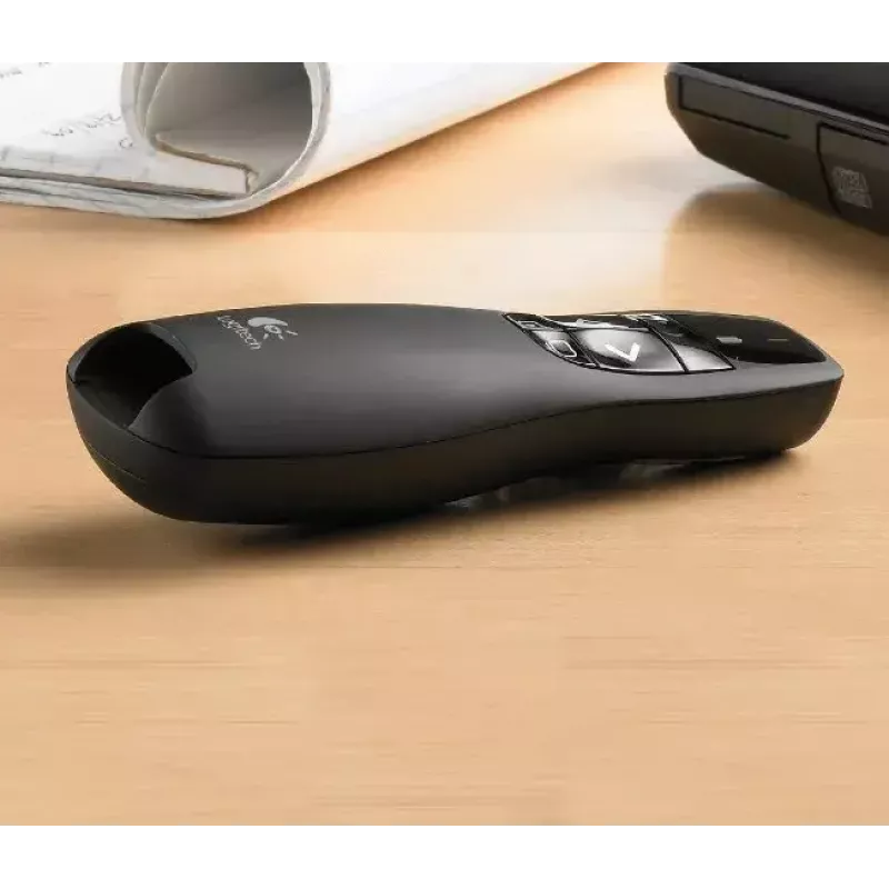 Belaidis pristatymo pultelis Logitech R400, USB, 910-001357, 910-001356