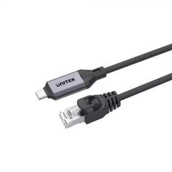 Tinklo laidas UNITEK C18148AGY01-3M RJ45 Cat6 3m Juodas