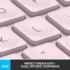 Klaviatūra Logitech MX Keys Mini (rožinė)