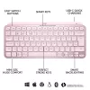 Klaviatūra Logitech MX Keys Mini (rožinė)