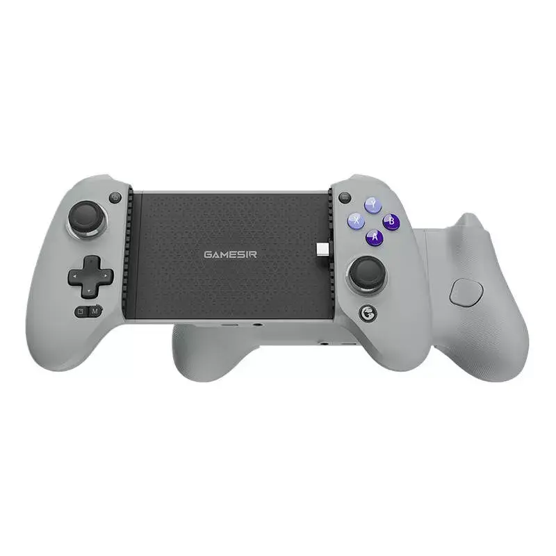 Žaidimų valdiklis GameSir G8 USB-C su išmaniojo telefono laikikliu – laidinis USB-C pultelis mobiliesiems ir PC