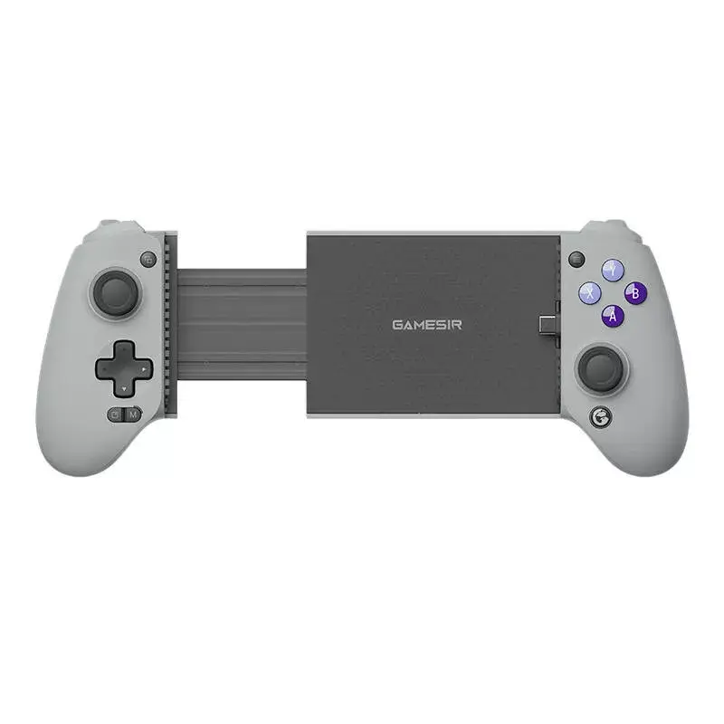 Žaidimų valdiklis GameSir G8 USB-C su išmaniojo telefono laikikliu – laidinis USB-C pultelis mobiliesiems ir PC