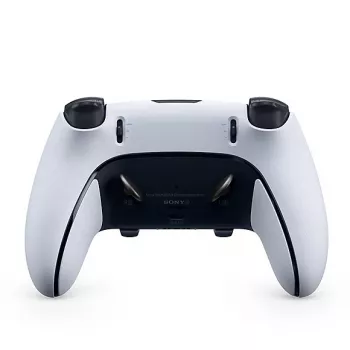 Valdiklis „Sony DualSense Edge“ žaidimų konsolei „PlayStation 5“ – laidinis ir belaidis (Bluetooth/USB), juodas/baltas