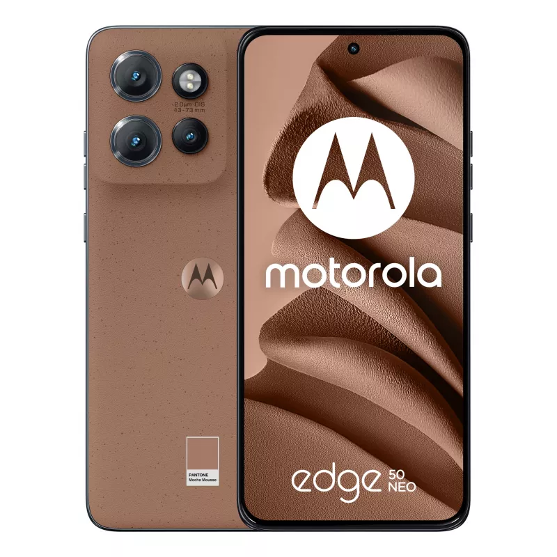 Mobilusis telefonas Motorola edge 50 Neo 16,1 cm (6,36 colio) Dual SIM Android 14 5G USB Type-C 12 GB 512 GB 4310 mAh šviesiai ruda
