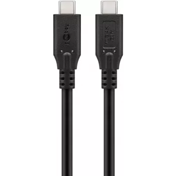 USB laidas Goobay 74205 USB 3.2 Gen 1 1m USB C juodas