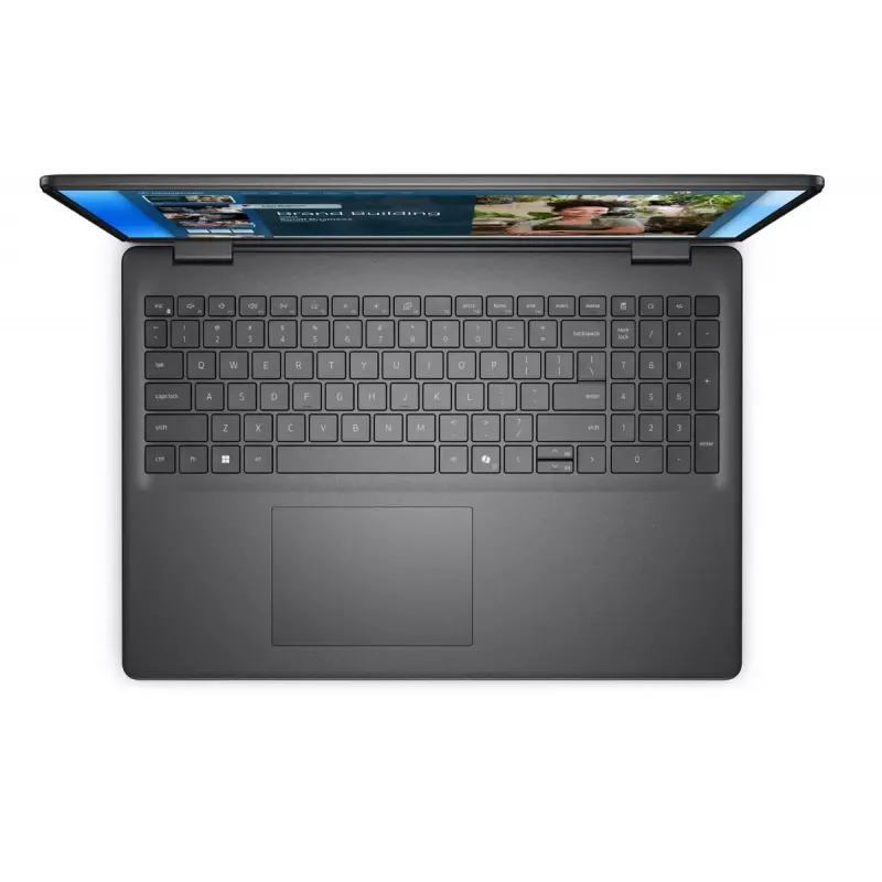 Nešiojamas kompiuteris Dell 16 DC16250 – 16 colių 2K (1920×1200) antirefleksinis, Intel Core 5 120U, 16GB DDR5, 1TB SSD, Intel Graphics, Windows 11 Pro, apšviesta anglų klaviatūra