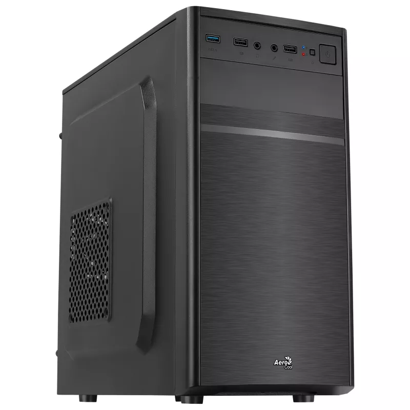 Aerocool CS-103 Mini Tower korpusas juodas